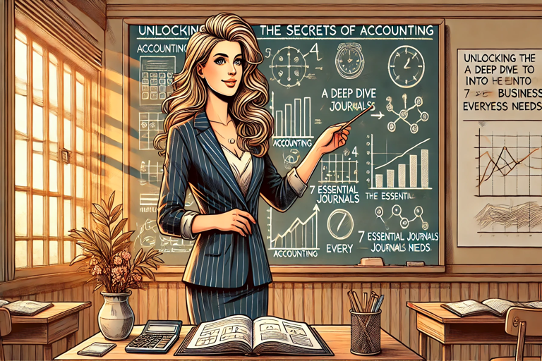 Unlocking the Secrets of Accounting: A Deep Dive into the 7 Essential Journals Every Business Needs